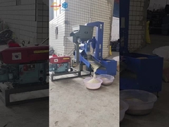 Máquina de moagem de arroz comercial de 22 hp com motor diesel 800 kg por hora