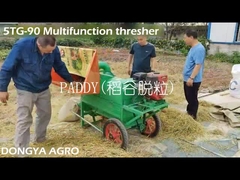 multi debulhadora 1000kg/H Paddy Multicrop Thresher da colheita 2.2kw