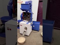 Moinho de arroz integral com 5 rolos de borracha